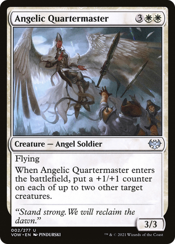 Angelic Quartermaster (VOW-002)  - Innistrad: Crimson Vow