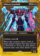 Oildeep Gearhulk (DFT-550) - Aetherdrift (Borderless) Foil