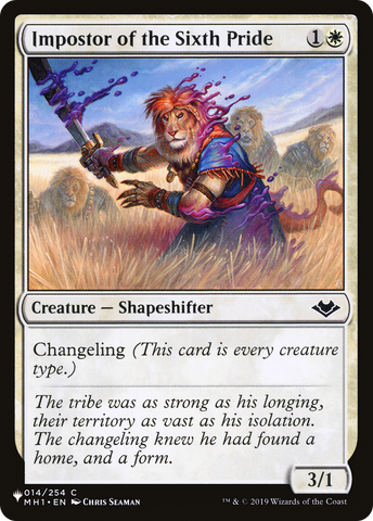 Impostor of the Sixth Pride (LIST-MH1-14) - The List