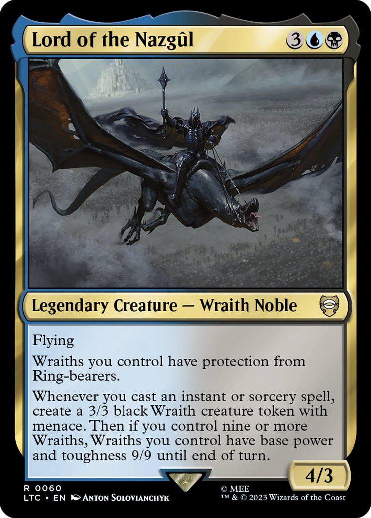 Lord of the Nazgul (LTC-060)  - Tales of Middle-earth Commander