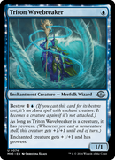 Triton Wavebreaker (MH3-074)  - Modern Horizons 3: (enchantment)