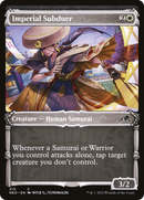 Imperial Subduer (Showcase) (NEO-310)  Foil - Kamigawa: Neon Dynasty: (Showcase)