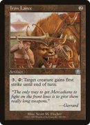 Iron Lance (MMQ-300)  Foil - Mercadian Masques
