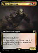 Moria Scavenger (Extended Art) (LTC-145)  Foil - Tales of Middle-earth Commander: (Extended Art)