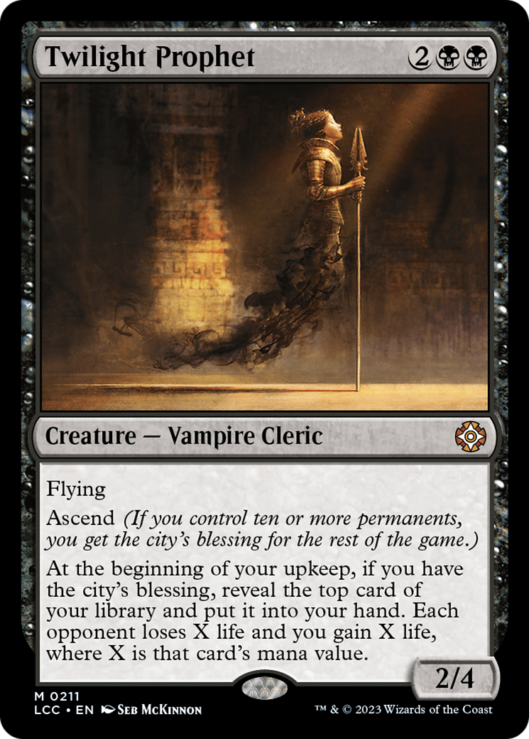 Twilight Prophet (LCC-211)  - The Lost Caverns of Ixalan Commander