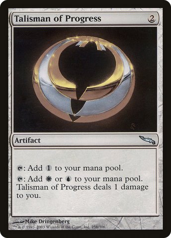 Talisman of Progress (MRD-256)  Foil - Mirrodin