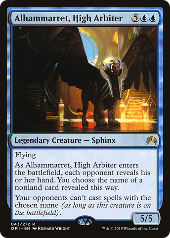 Alhammarret, High Arbiter (ORI-043)  - Magic Origins