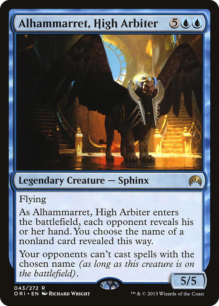 Alhammarret, High Arbiter (ORI-043)  - Magic Origins