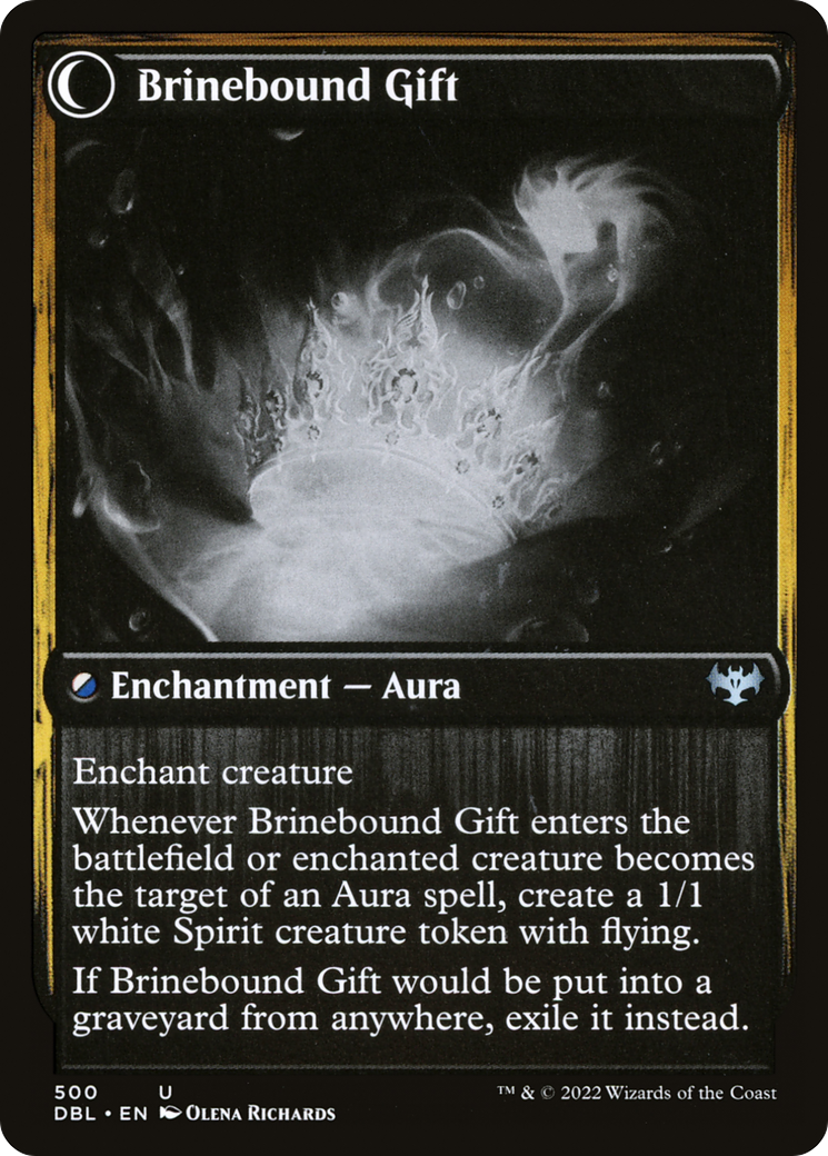 Brine Comber (DBL-500)  Foil - Innistrad: Double Feature: (Double Faced Transform)