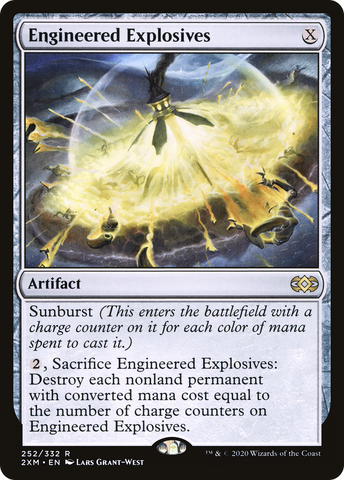 Engineered Explosives (2XM-252)  Foil - Double Masters