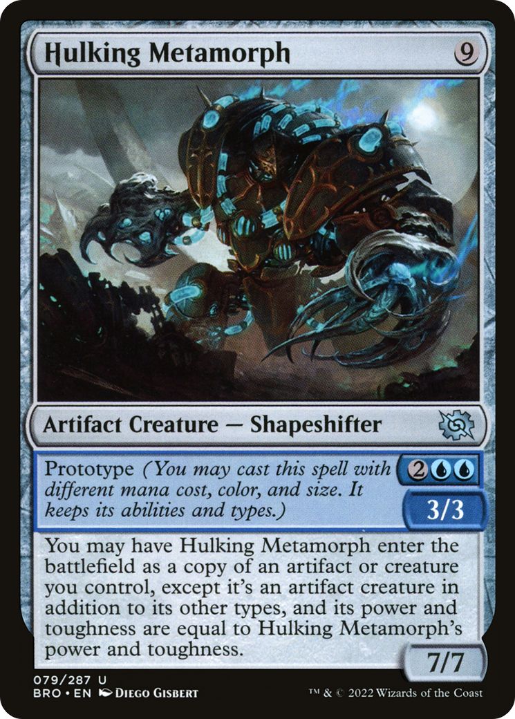 Hulking Metamorph (BRO-079)  Foil - The Brothers' War