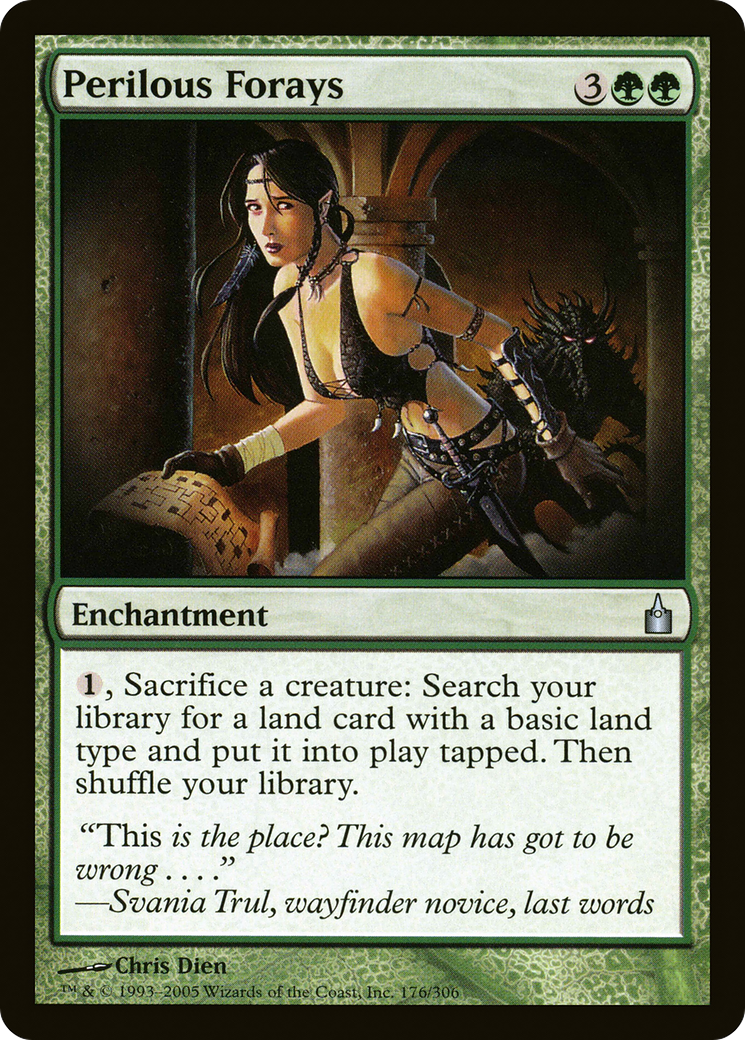Perilous Forays (RAV-176)  Foil - Ravnica: City of Guilds