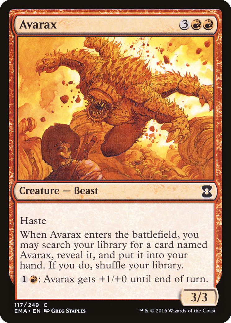 Avarax (EMA-117)  - Eternal Masters