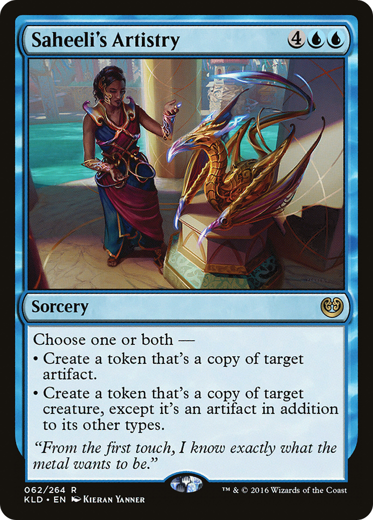 Saheeli's Artistry (KLD-062)  - Kaladesh