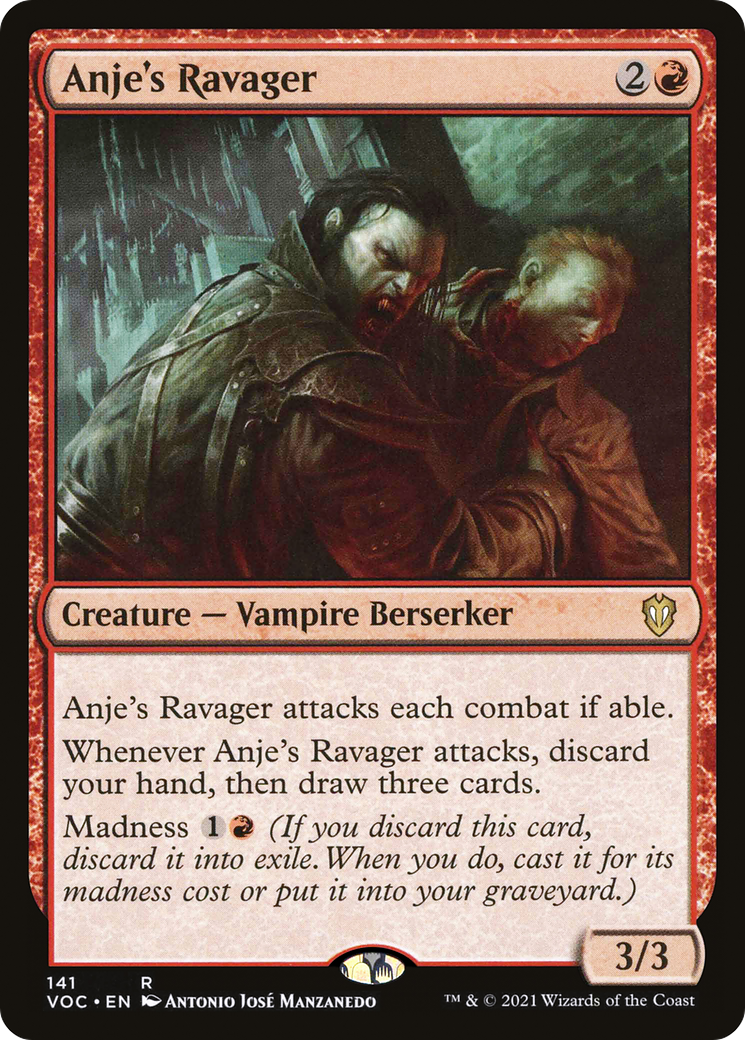 Anje's Ravager (VOC-141)  - Crimson Vow Commander