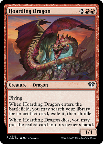 Hoarding Dragon (CMM-233)  - Commander Masters