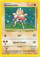 Hitmonchan 007/102  - Holofoil Base Set - Holo Rare