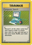 Computer Search 071/102  Base Set - Rare