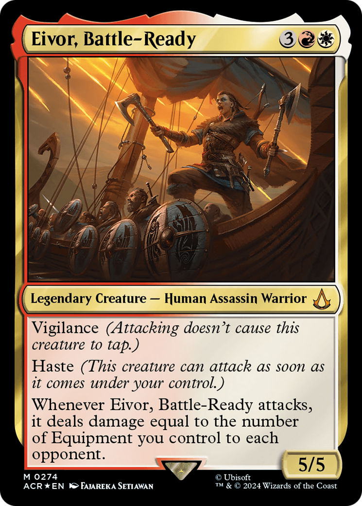 Eivor, Battle-Ready (ACR-274)  Foil - Assassin's Creed