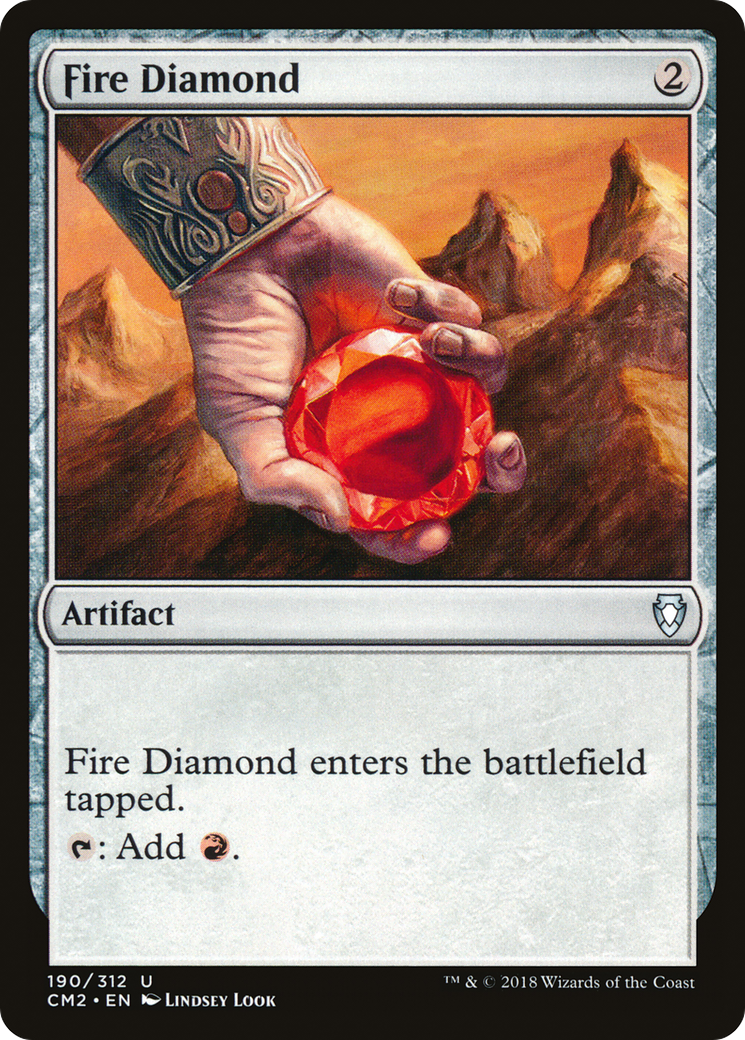 Fire Diamond (CM2-190)  - Commander Anthology Volume II