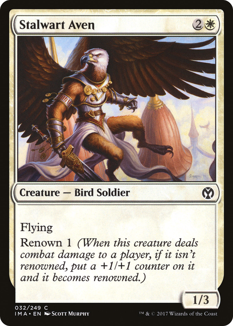Stalwart Aven (IMA-032)  - Iconic Masters