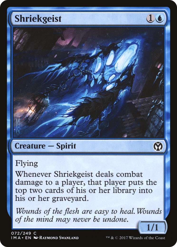 Shriekgeist (IMA-072)  Foil - Iconic Masters