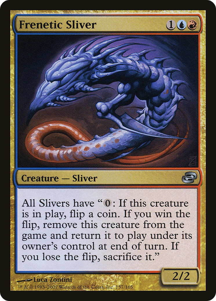 Frenetic Sliver (PLC-157)  Foil - Planar Chaos