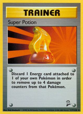 Super Potion 117/130  Base Set 2 - Uncommon
