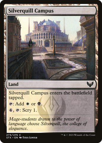 Silverquill Campus (STX-273)  Foil - Strixhaven: School of Mages