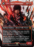 Clive, Ifrit's Dominant (0318) (Borderless) (FIN-318)  Foil - FINAL FANTASY: (enchantment)