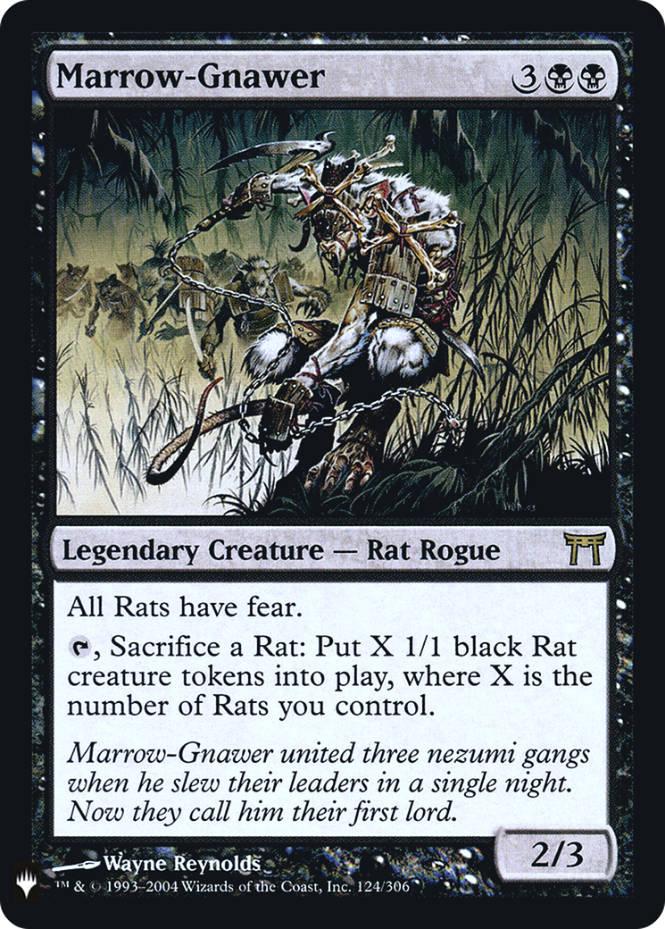 Marrow-Gnawer (LIST-124)  Foil - The List