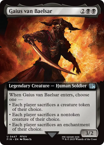Gaius van Baelsar (Extended Art) (FIN-447)  - FINAL FANTASY: (Extended Art)