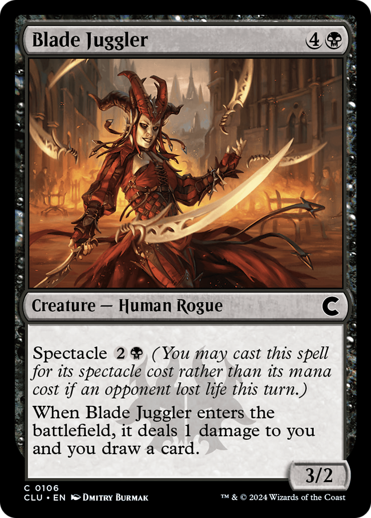 Blade Juggler (CLU-106)  - Ravnica: Clue Edition