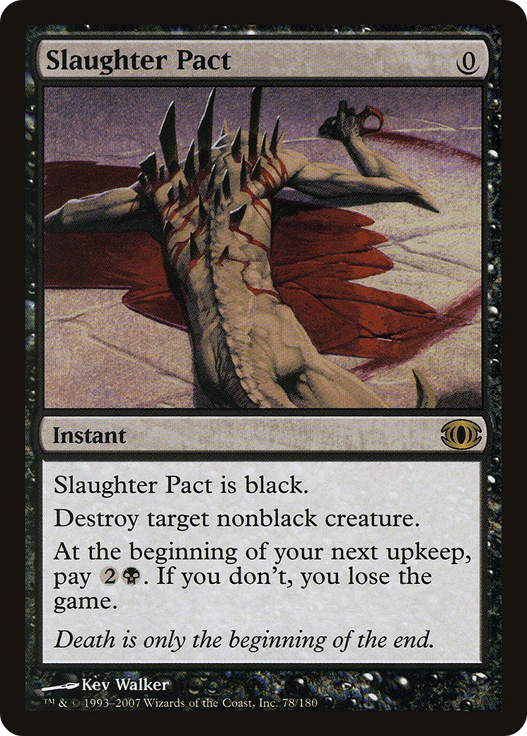 Slaughter Pact (FUT-078)  Foil - Future Sight