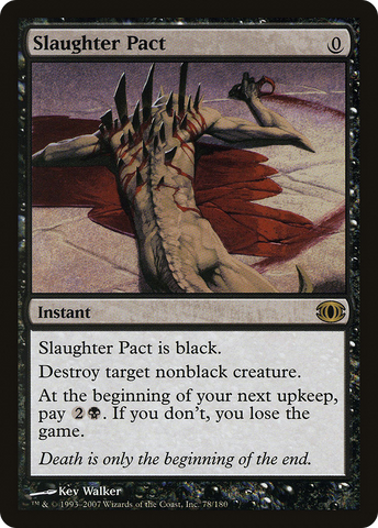 Slaughter Pact (FUT-078)  Foil - Future Sight