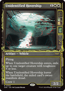 Unidentified Hovership (Showcase) (DSK-305)  - Duskmourn: House of Horror: (Showcase)