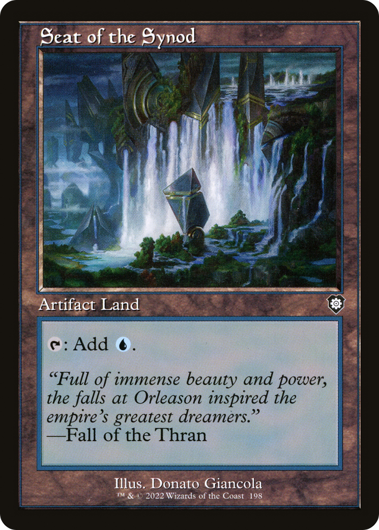 Seat of the Synod (Retro Frame) (BRC-198)  - The Brothers' War Commander