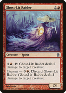 Ghost-Lit Raider (SOK-099) - Saviors of Kamigawa Foil