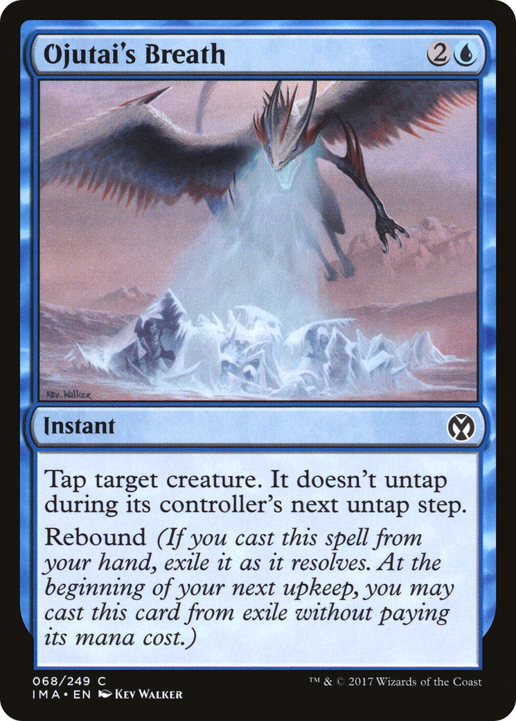 Ojutai's Breath (IMA-068)  Foil - Iconic Masters