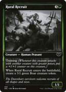 Rural Recruit (DBL-483)  Foil - Innistrad: Double Feature