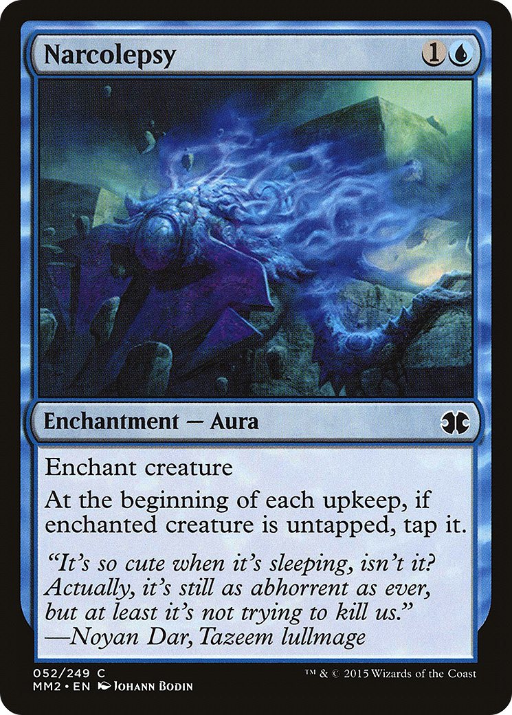 Narcolepsy (MM2-052)  Foil - Modern Masters 2015