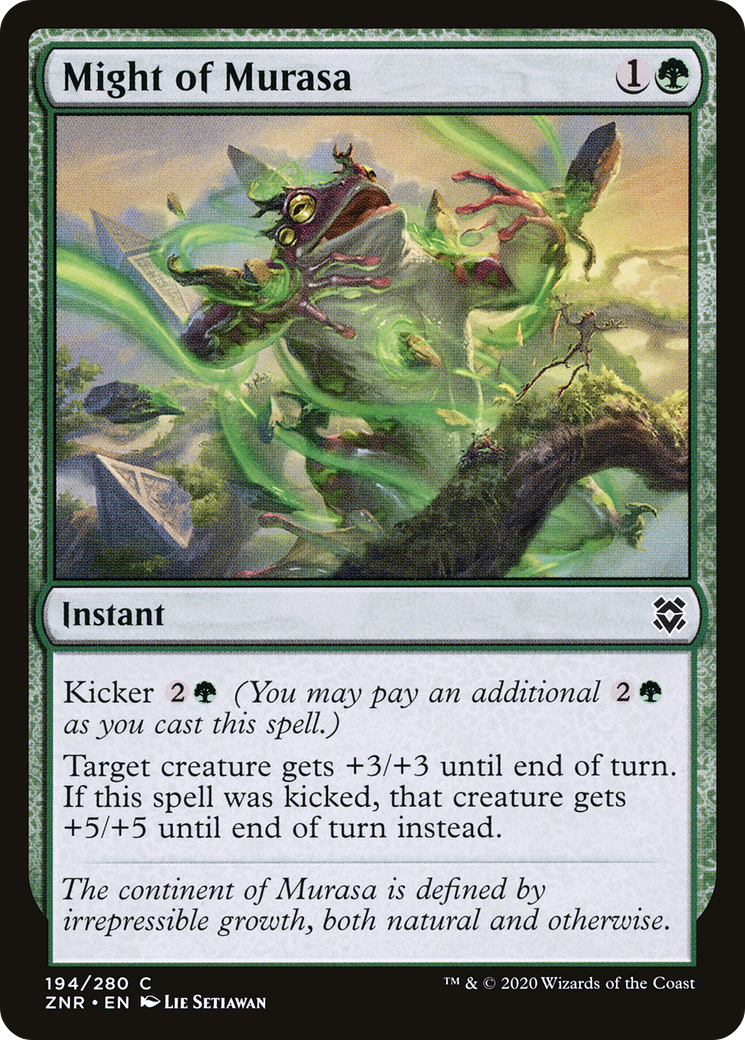 Might of Murasa (ZNR-194)  - Zendikar Rising