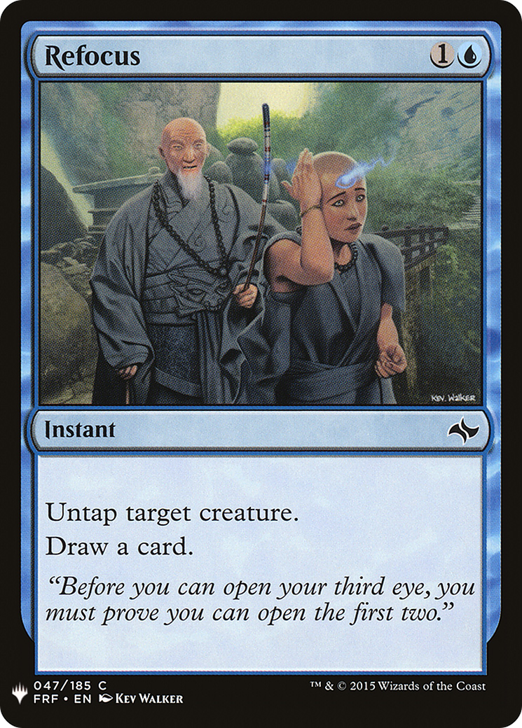 Refocus (LIST-FRF-47)  - The List