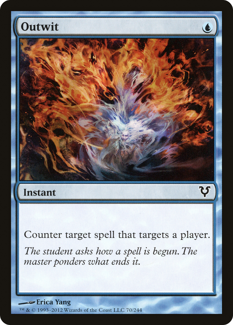 Outwit (AVR-070)  Foil - Avacyn Restored