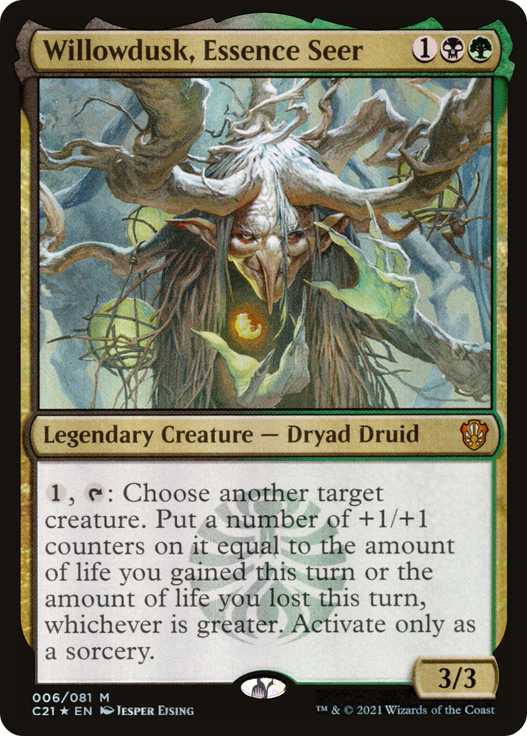 Willowdusk, Essence Seer (C21-006)  Foil - Commander 2021