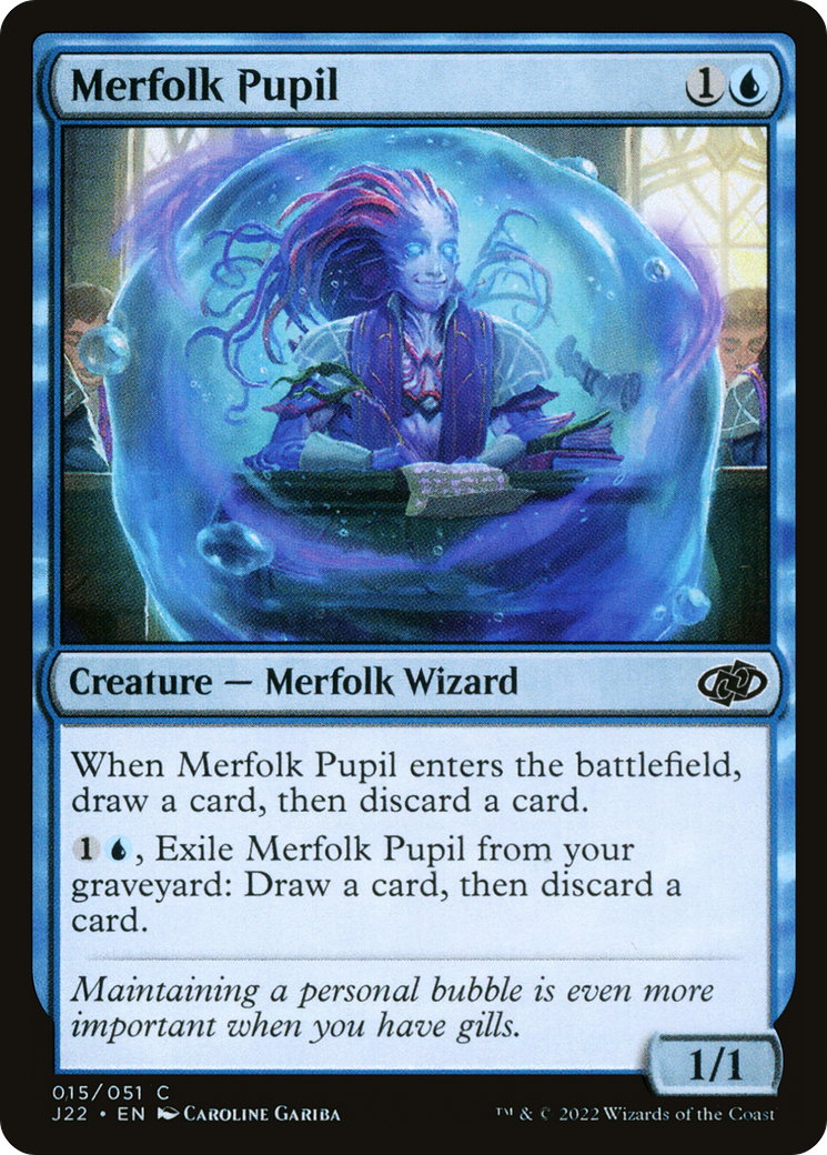 Merfolk Pupil (J22-015)  - Jumpstart 2022