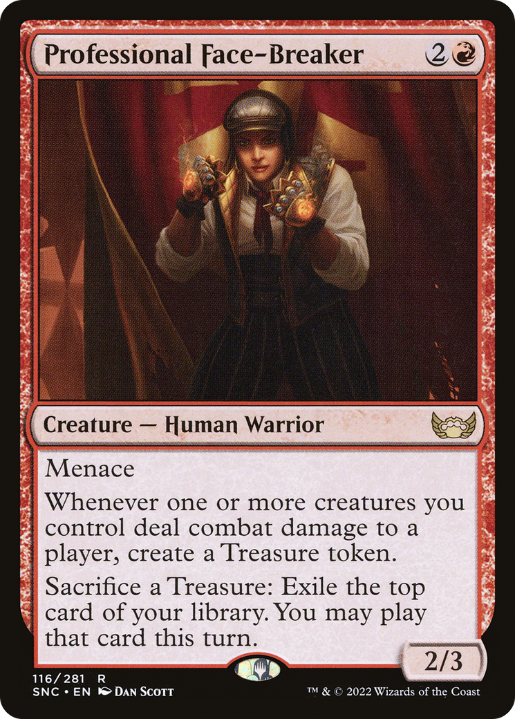 Professional Face-Breaker (SNC-116)  Foil - Streets of New Capenna