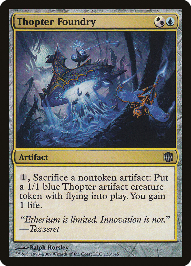 Thopter Foundry (ARB-133)  Foil - Alara Reborn