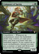 Composer of Spring (Extended Art) (CMM-769)  - Commander Masters: (Extended Art)