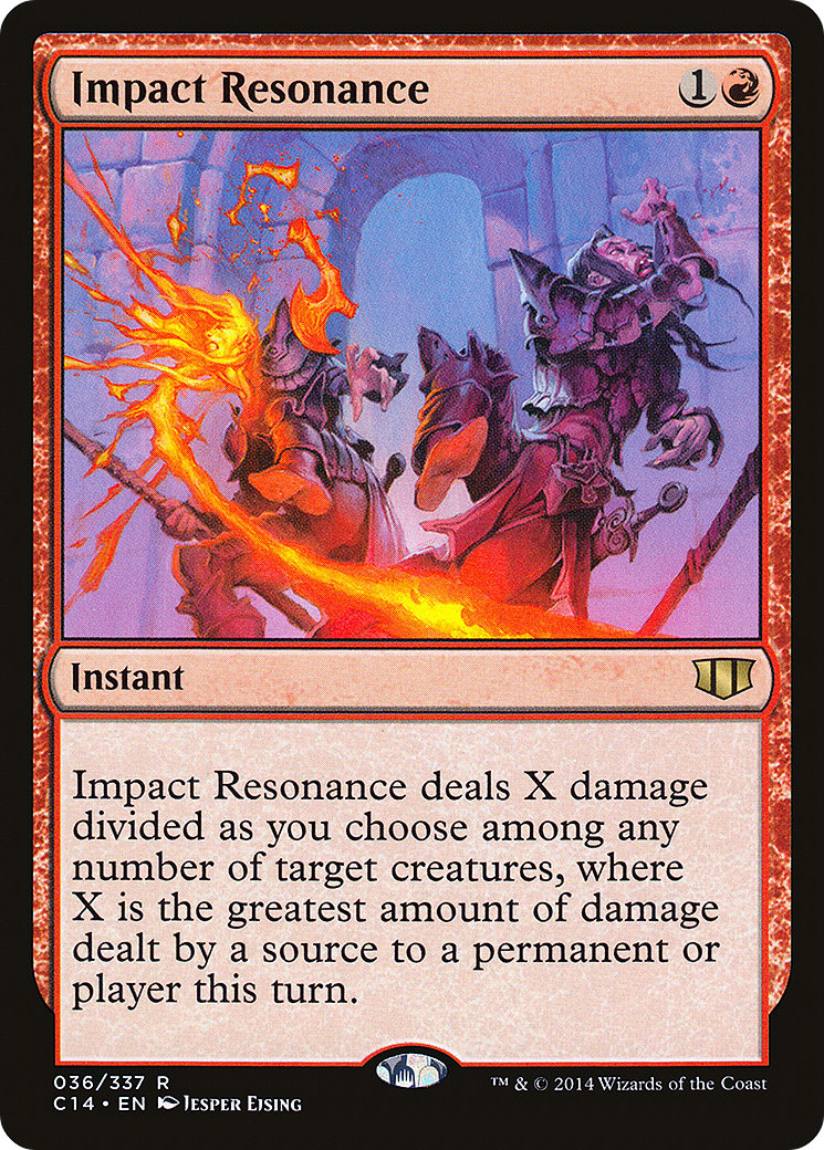 Impact Resonance (C14-036)  - Commander 2014
